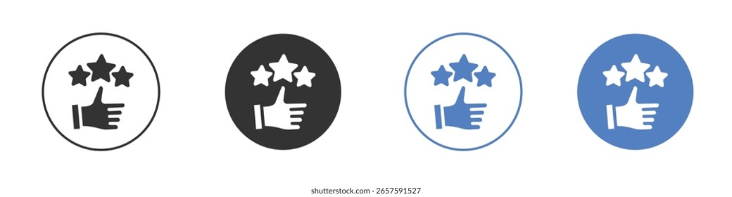 Cliente Comentarios icono logo Diseños gráficos