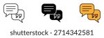 Customer feedback icon vector. clear communication and feedback symbol. vector illustration.