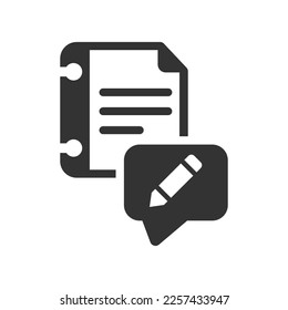 Customer feedback icon, Vector Graphics