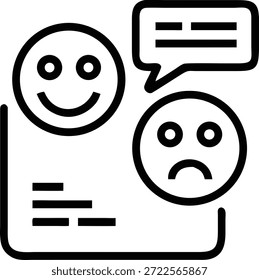 Ícones de feedback de clientes definidos para análises, classificações, depoimentos, experiência do usuário, satisfação e projeto de avaliação de negócios