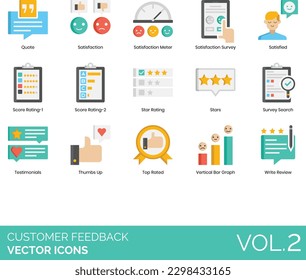 Customer Feedback including 5-stars, App-rating, Balloon-hearts, Check-list, Comments, Completed-survey, Customer-feedback, Fill-up-form, Group-feedback, Happy, Heart, Hearts, Help