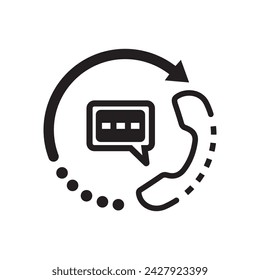 Kundenfeedback, Telefonanruf, Tarif, Chat-Symbol