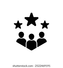 Cliente Comentarios y valoración Icono testimonial