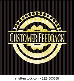 Customer Feedback shiny emblem