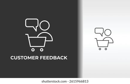 Customer Feedback Vector, Icon Or Logo Sign Isolated Symbol Illustration