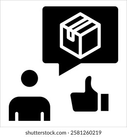 Customer Focus Icon Element For Design