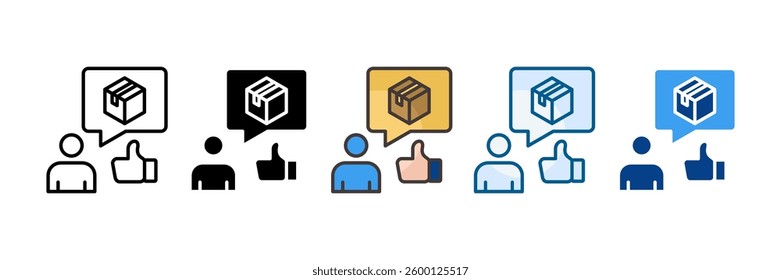 Customer Focus Icon Set Multiple Style Collection