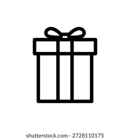 customer gift outline icon vector design good for web or mobile app
