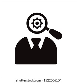 Customer help icon. search engine optimization icon