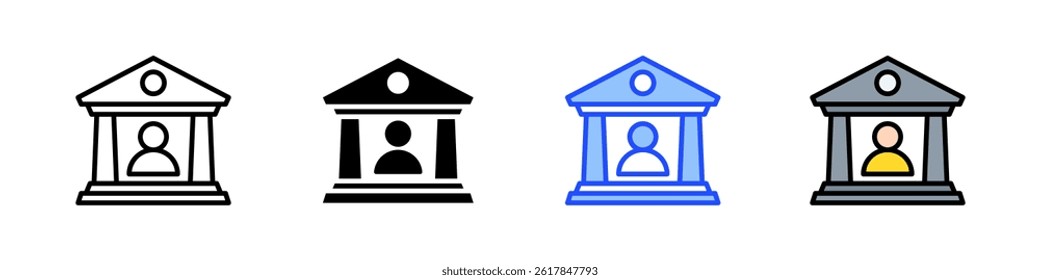 Customer Icon Collection With Multiple Styles