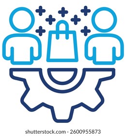 Customer Icon Element For Design