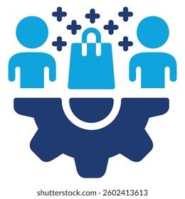 Customer Icon Element For Design