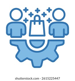 Customer Icon Element For Design