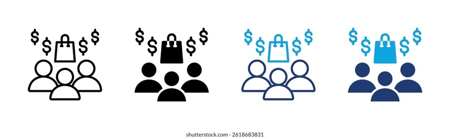 Elemento De Ícone Do Cliente Para Projeto