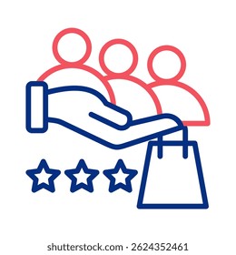 Elemento De Ícone Do Cliente Para Projeto