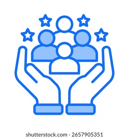 Customer Icon Element For Design