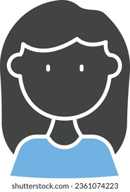 Customer Icon image. Suitable for mobile application.