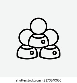  customer icon, isolated retail outline icon in light grey background, perfect for website, blog, logo, graphic design, social media, UI, mobile app