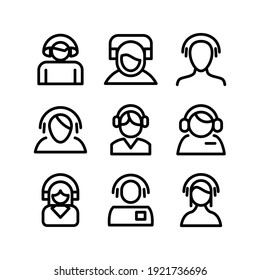 customer icon or logo isolated sign symbol vector illustration - Collection of high quality black style vector icons
