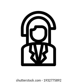 icono de cliente o logotipo símbolo de signo aislado ilustración vectorial - iconos vectoriales de estilo negro de alta calidad
