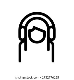 customer icon or logo isolated sign symbol vector illustration - high quality black style vector icons
