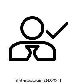 icono de cliente o logotipo símbolo de signo aislado ilustración vectorial - iconos vectoriales de estilo negro de alta calidad
