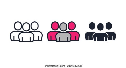 customer icon symbol template for graphic and web design collection logo vector illustration