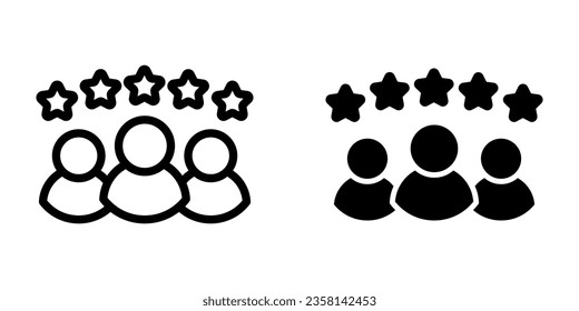 Customer icon. User group sign for mobile concept and web design. vector illustration