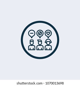 Customer icon vector