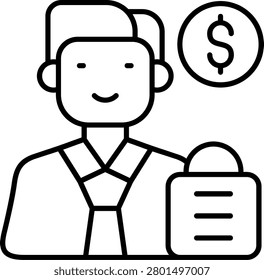 Customer Icon Vector Element line icon design vector icons
