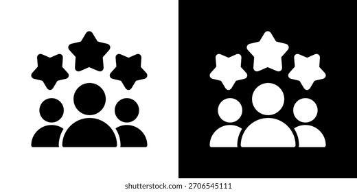 Ilustração do vetor de ícone do cliente. Design De Estilo Plano Criado Para Flexibilidade Criativa Em Versões Claras E Escuras.