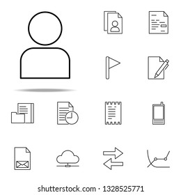customer icon. Web icons universal set for web and mobile
