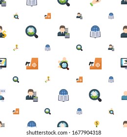 los iconos de los clientes se realizan sin problemas. Incluido Contador plano editable, Destinatarios de audiencia, Inversor, Audiencia objetivo, francotirador, iconos de Afiliado Marketing. iconos de clientes para web y móvil.