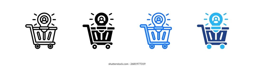 Symbol "Mehrere Stile festlegen" für Kundeneinblicke