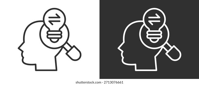 Cliente Insights Icon Set Colección De Vector Aislado En Blanco Y Negro