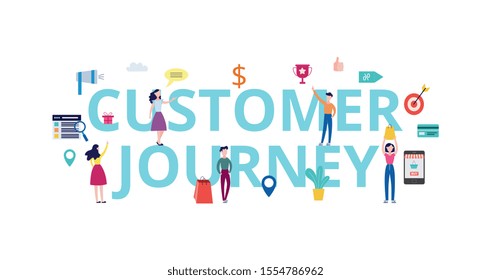 922 Digital customer journey icon Images, Stock Photos & Vectors ...