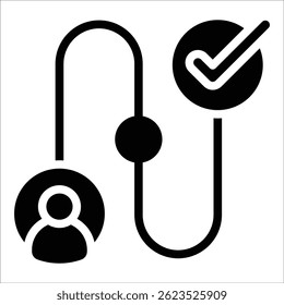Elemento De Icono De Viaje De Cliente Para Diseño