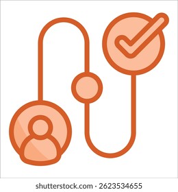 Elemento De Icono De Viaje De Cliente Para Diseño