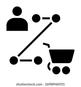 Customer Journey Icon Element For Design And Vector