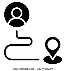 Ilustración vectorial de la línea de iconos de Customer Journey