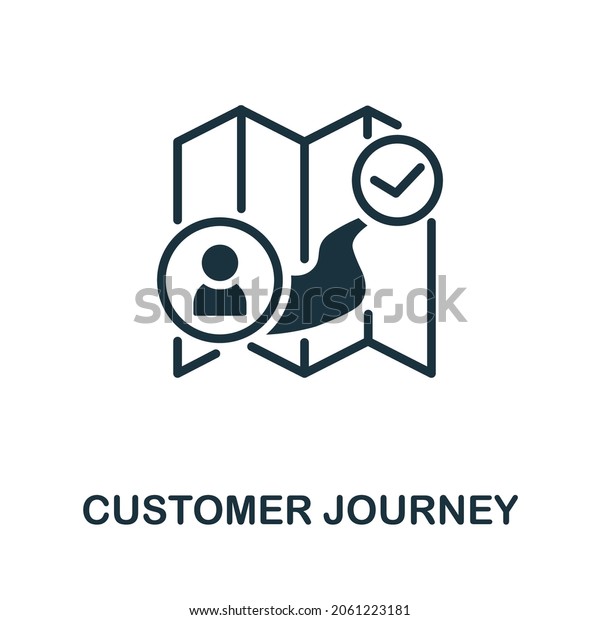 customer journey icon