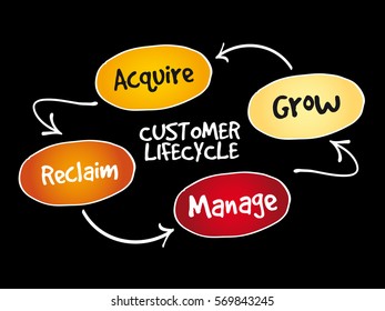 Customer life cycle, marketing business management strategy