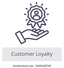 Customer Loyalty Element For Design Graphic