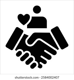 Customer Loyalty Icon Element For Design