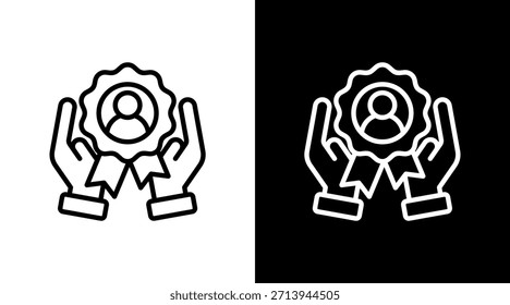 Lealtad Cliente con diseño de conjunto de iconos