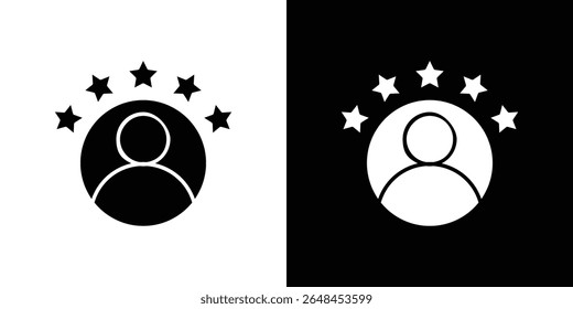 Customer loyalty icon symbol collection. Flat vector stock illustration.