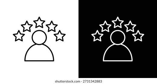 Customer loyalty icons Simple element collection.