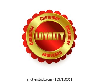 Customer loyalty program icon