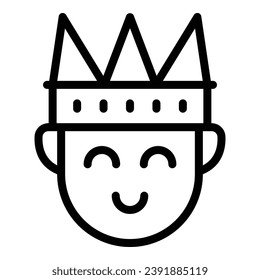 Customer loyalty program icon outline vector. Online service. Gift benefit