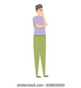 Vector de caricatura de icono de pedido de cliente. Tienda en línea. Llamada telefónica